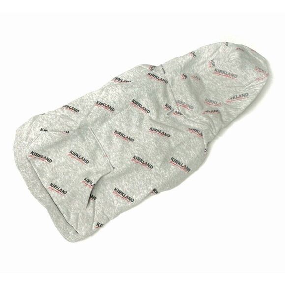Costco Kirkland Signature Pet Logo Hoodie Gray Size M Dog 13"-16"Back/ 25-40 lbs - Picture 3 of 8